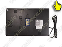 Монитор домофона HDcom S-710-IP-M - задняя панель