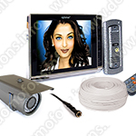 Комплект видеодомофона Eplutus EP-2291 с уличной и микро камерой 